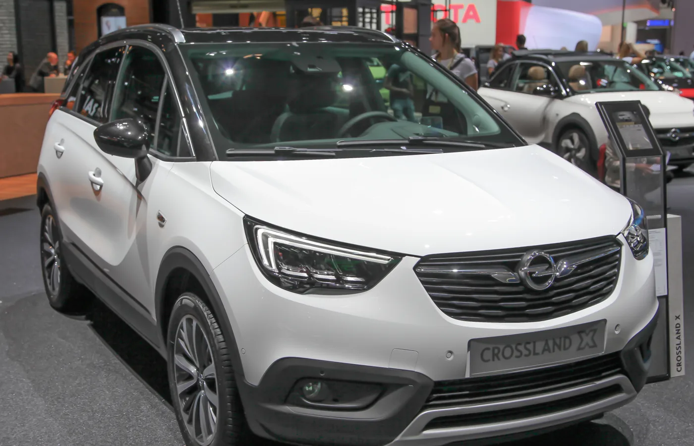 Opel Crossland, vue extérieure du modèle