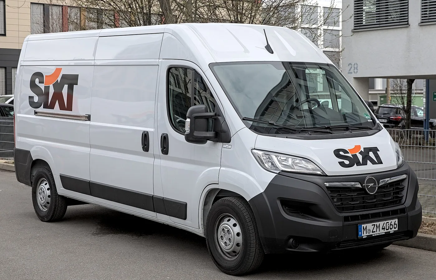 Opel Movano, vue extérieure du modèle