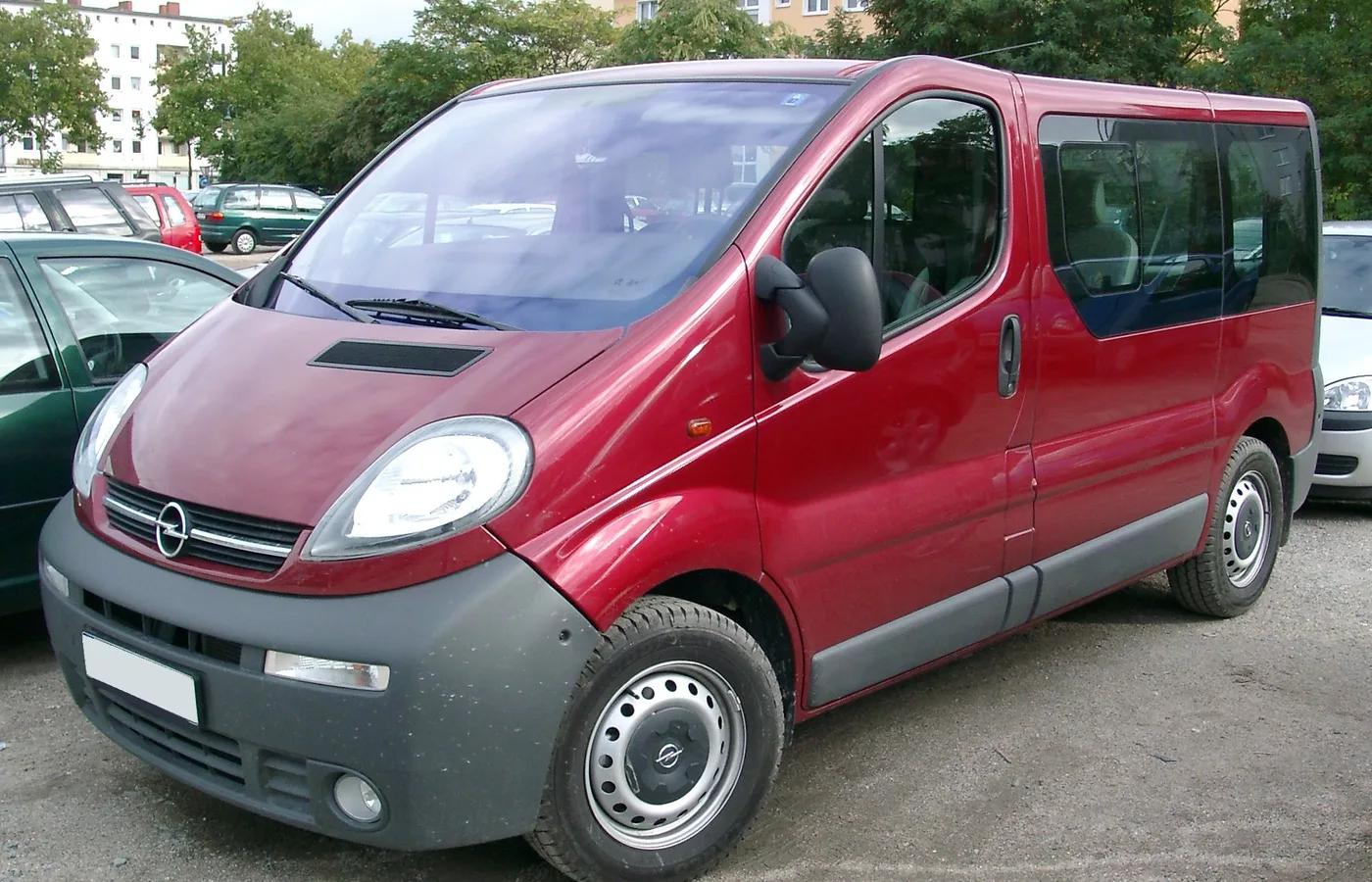 Opel Vivaro, vue extérieure du modèle