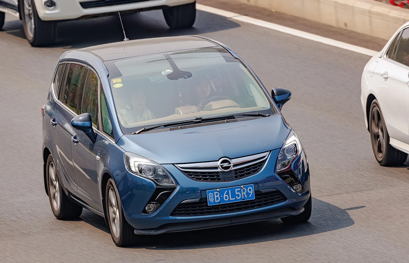 Opel Zafira, vue extérieure du modèle