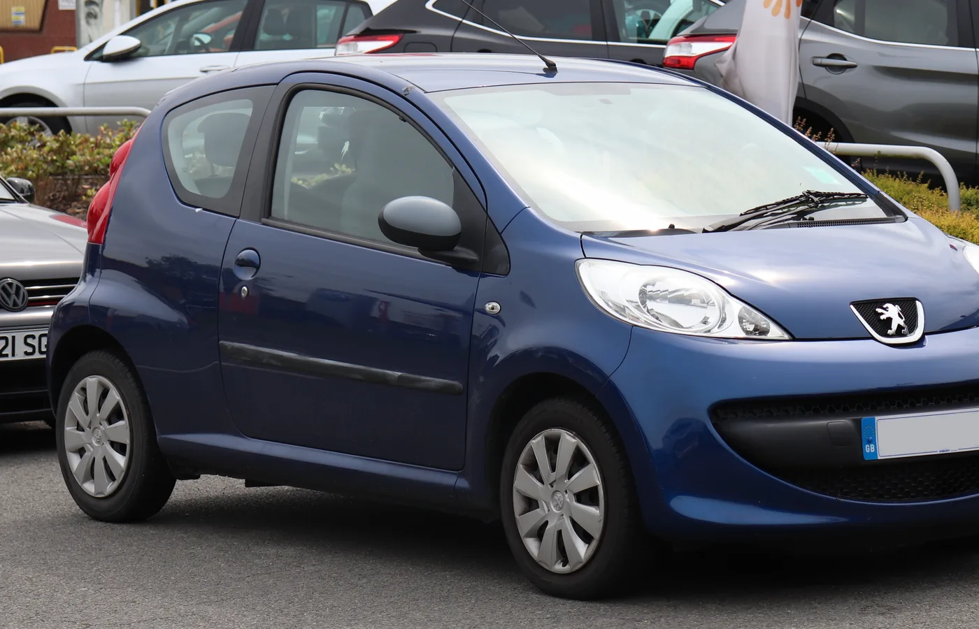 Peugeot 107, vue extérieure du modèle