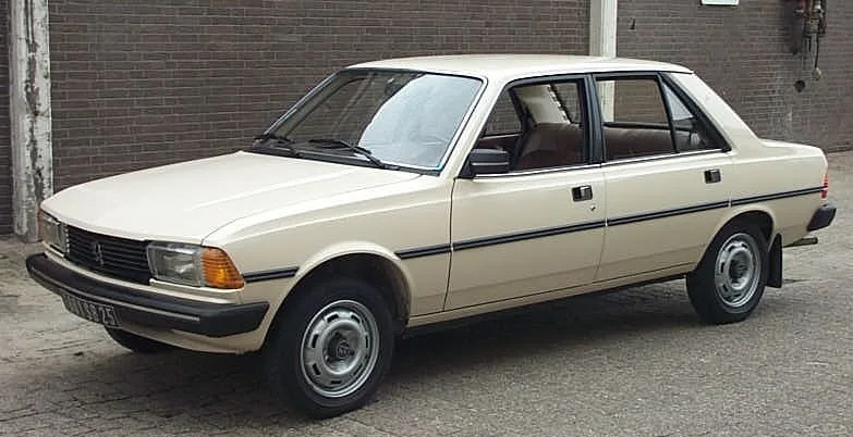 Peugeot 305, vue extérieure du modèle