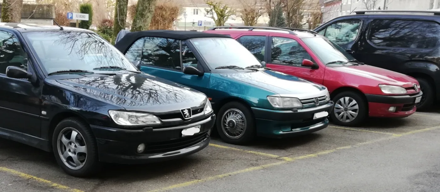 Peugeot 306, vue extérieure du modèle