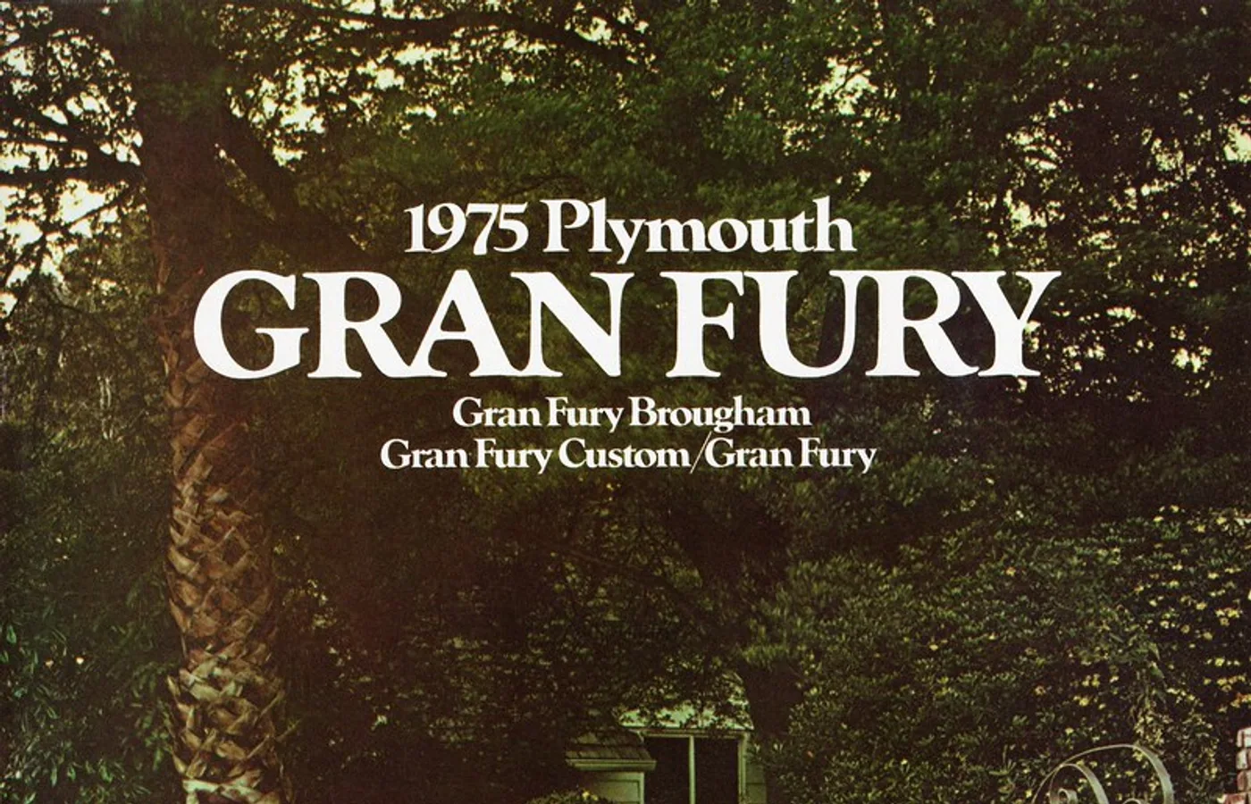 Plymouth GRAN FURY, vue extérieure du modèle