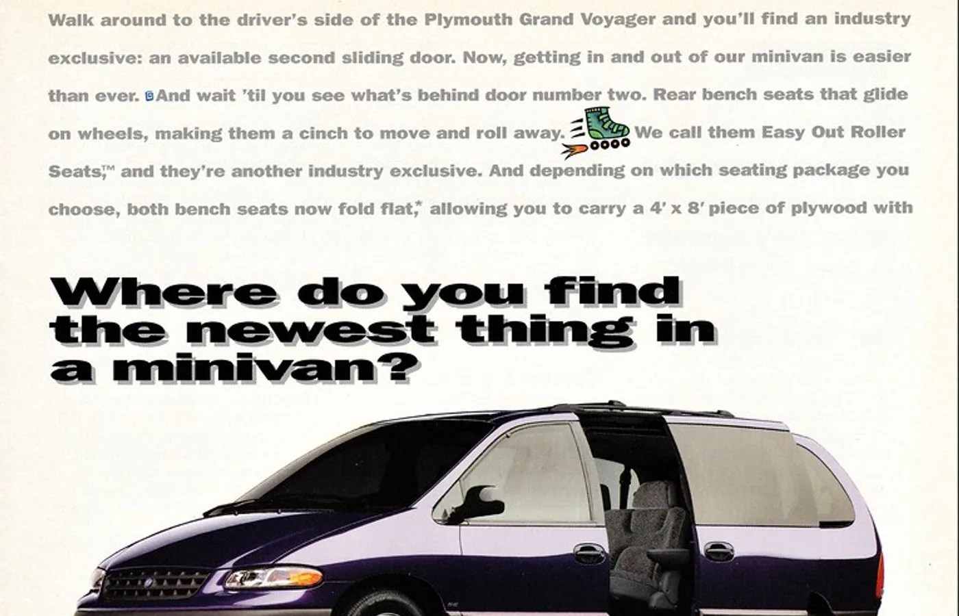 Plymouth Grand Voyager, vue extérieure du modèle