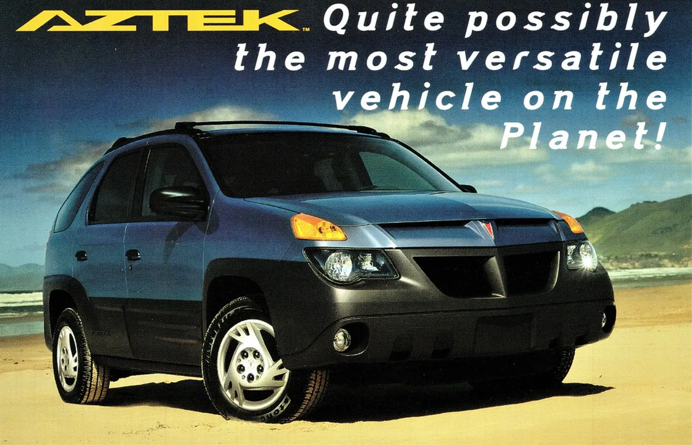 Pontiac Aztek, vue extérieure du modèle