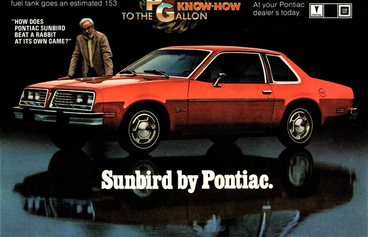 Pontiac Sunbird, vue extérieure du modèle