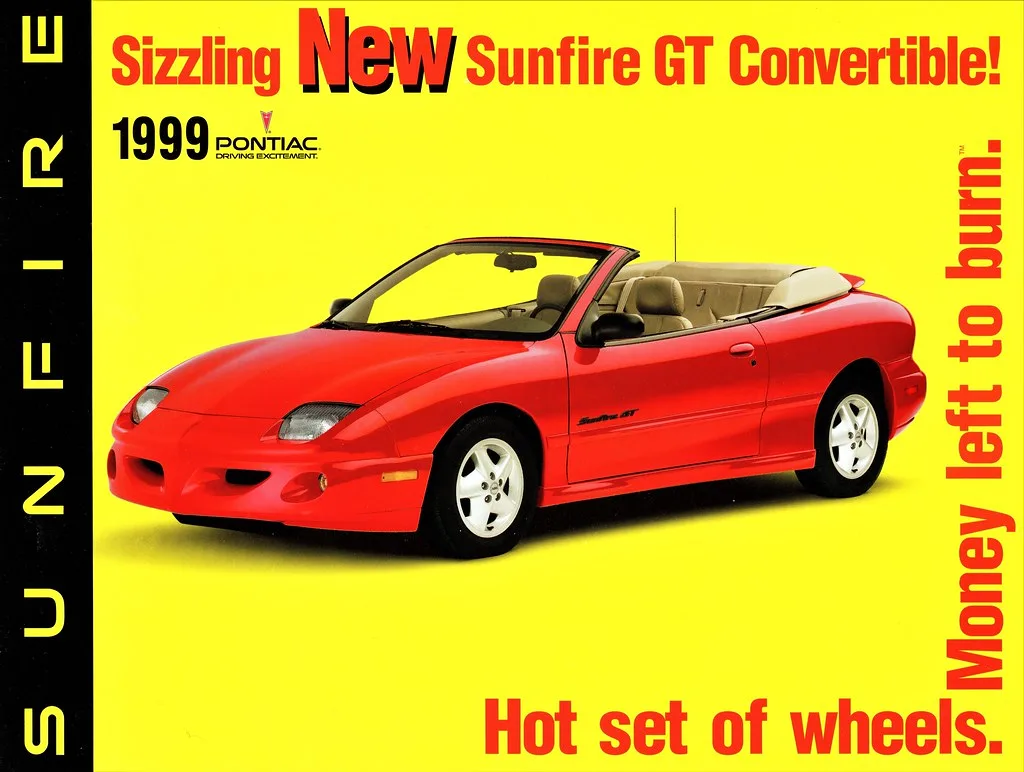 Pontiac Sunfire, vue extérieure du modèle