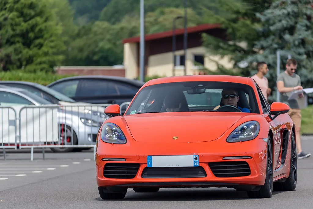 Porsche 718 CAYMAN S, vue extérieure du modèle