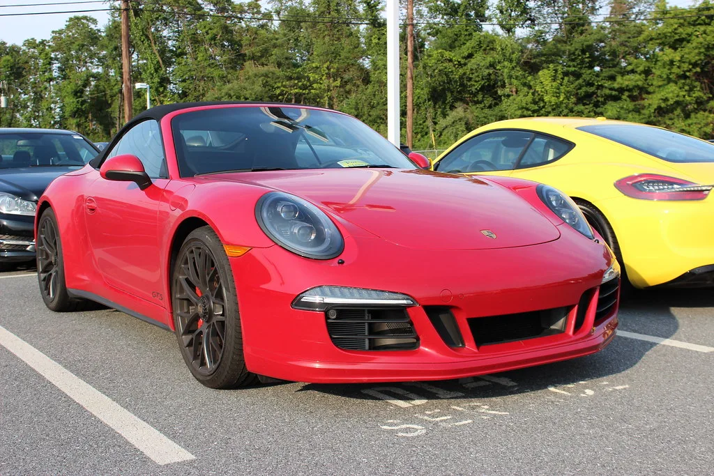 Porsche 911 CARRERA 4 GTS CABRIOLET, vue extérieure du modèle