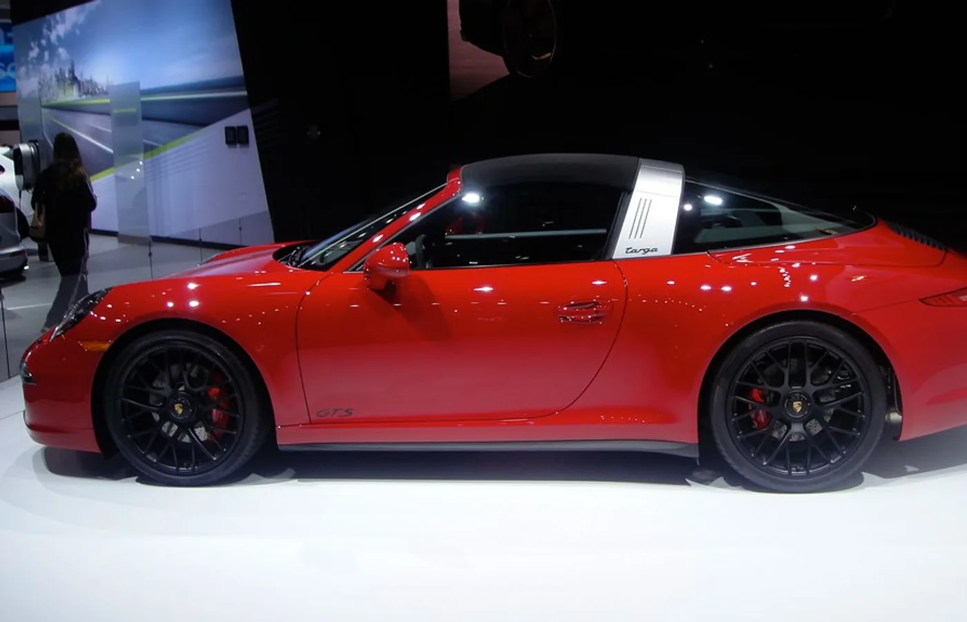 Porsche 911 GTS 4, vue extérieure du modèle