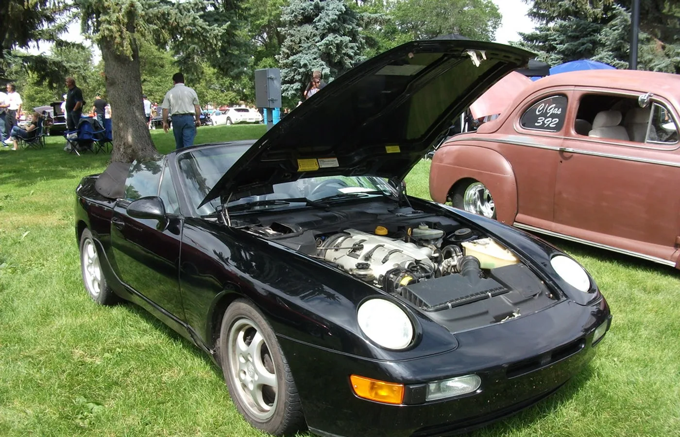 Porsche 968, vue extérieure du modèle