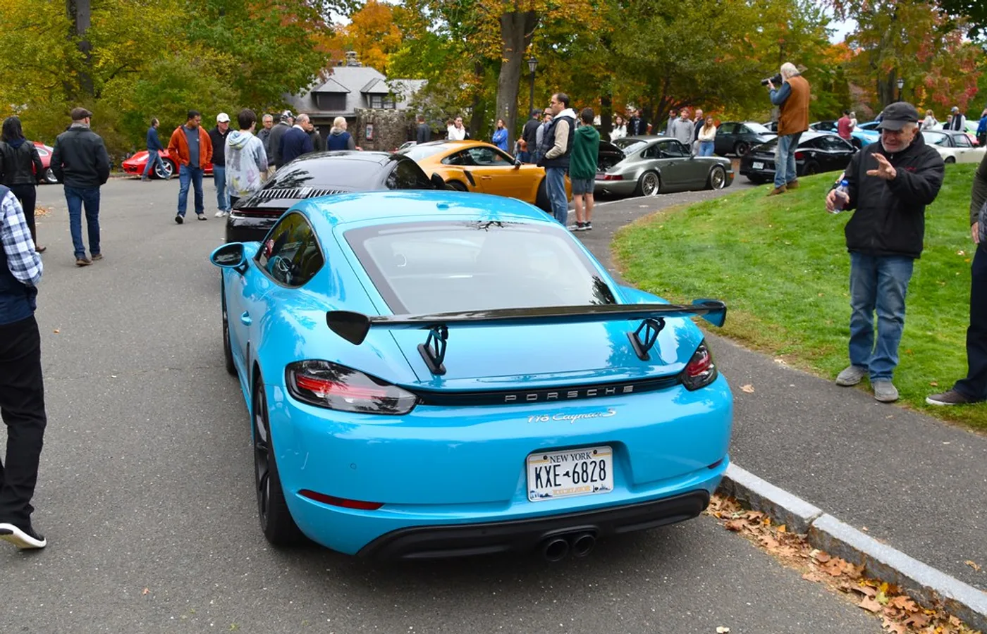 Porsche 982 718 CAYMAN S, vue extérieure du modèle