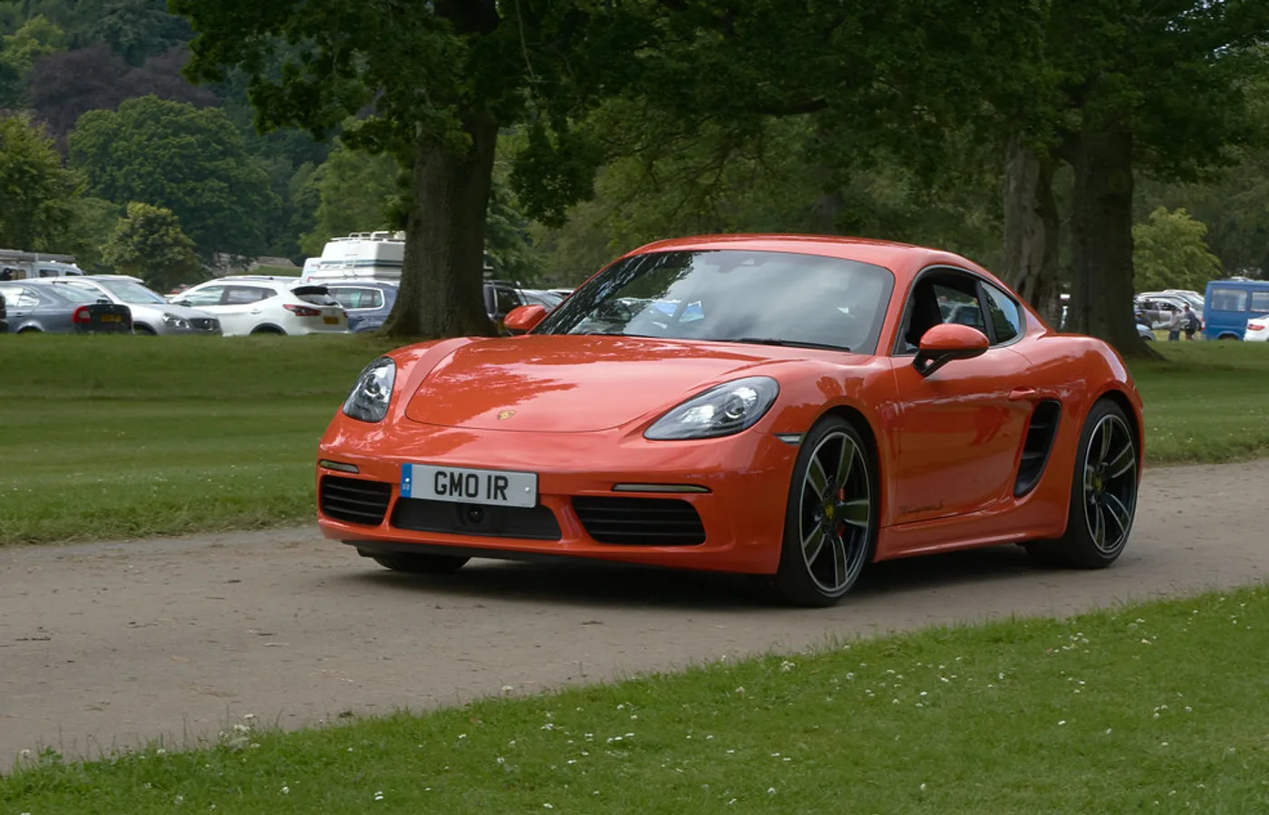 Porsche 982 718 GT4 RS, vue extérieure du modèle ou d'une variante proche