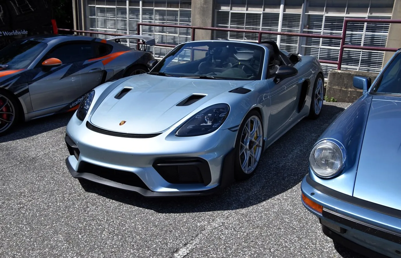 Porsche 982 718 SPYDER RS, vue extérieure du modèle