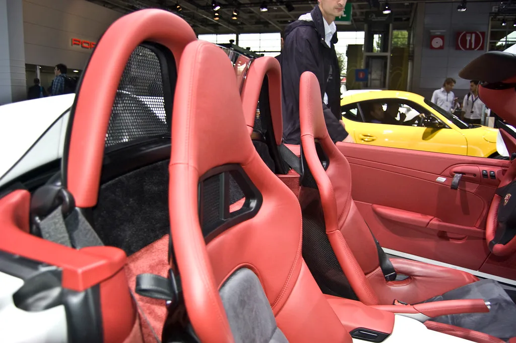 Porsche BOXSTER SPYDER, vue extérieure du modèle