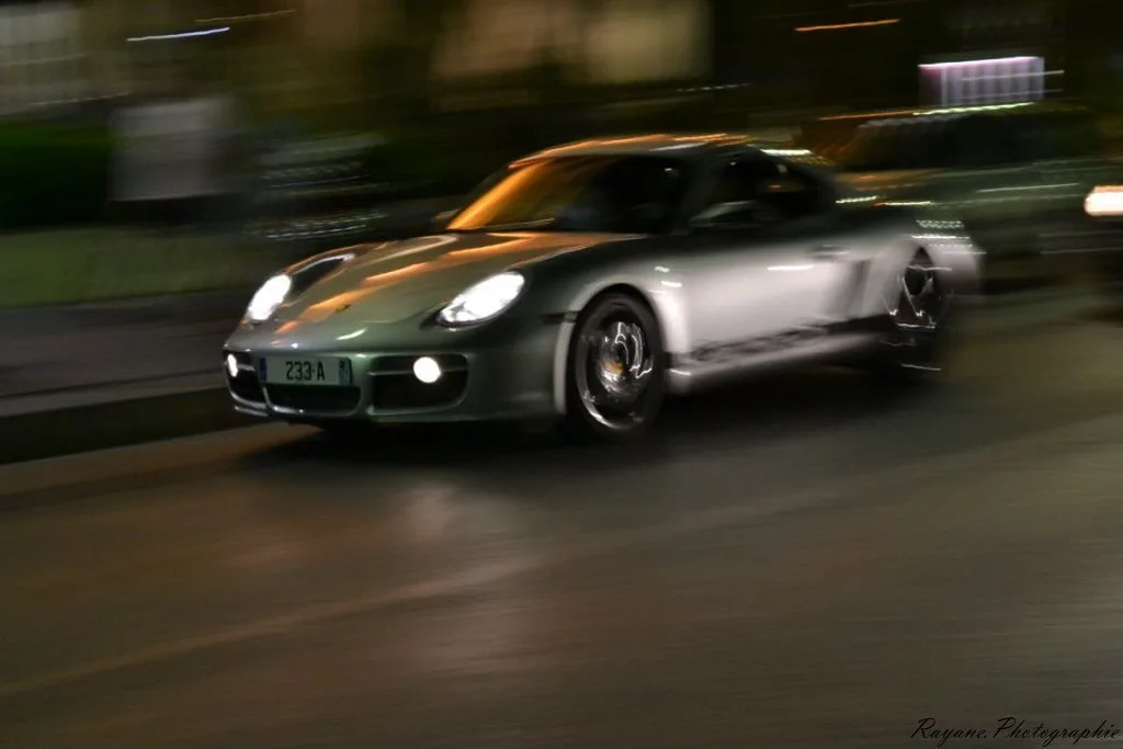 Porsche CAYMAN S, vue extérieure du modèle