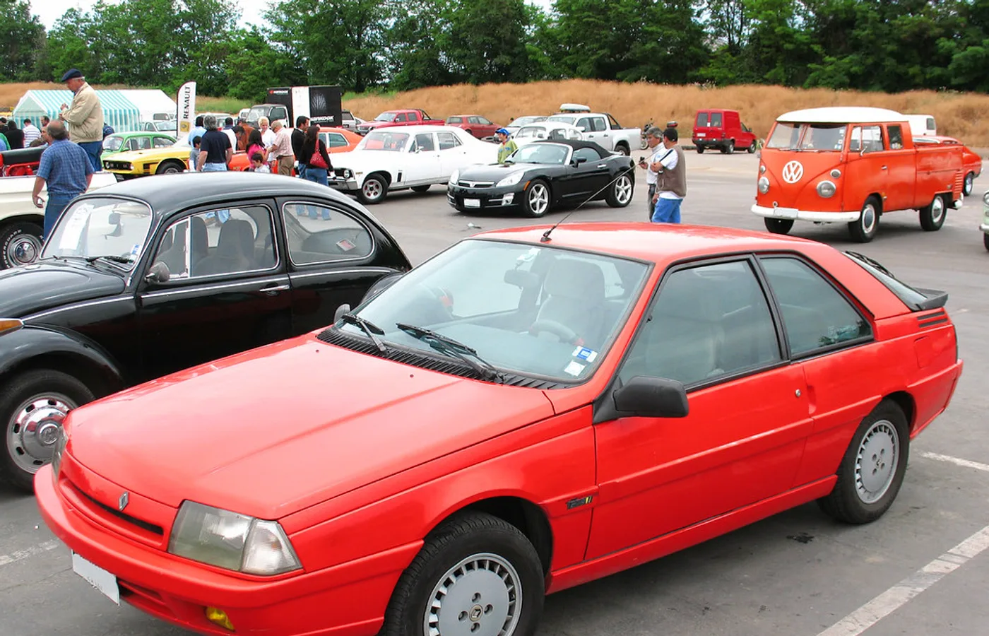 Renault Fuego, vue extérieure du modèle