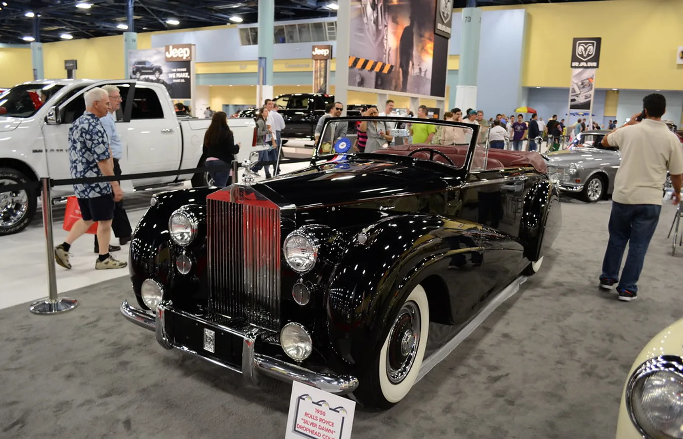 Rolls-royce Silver Dawn, vue extérieure du modèle