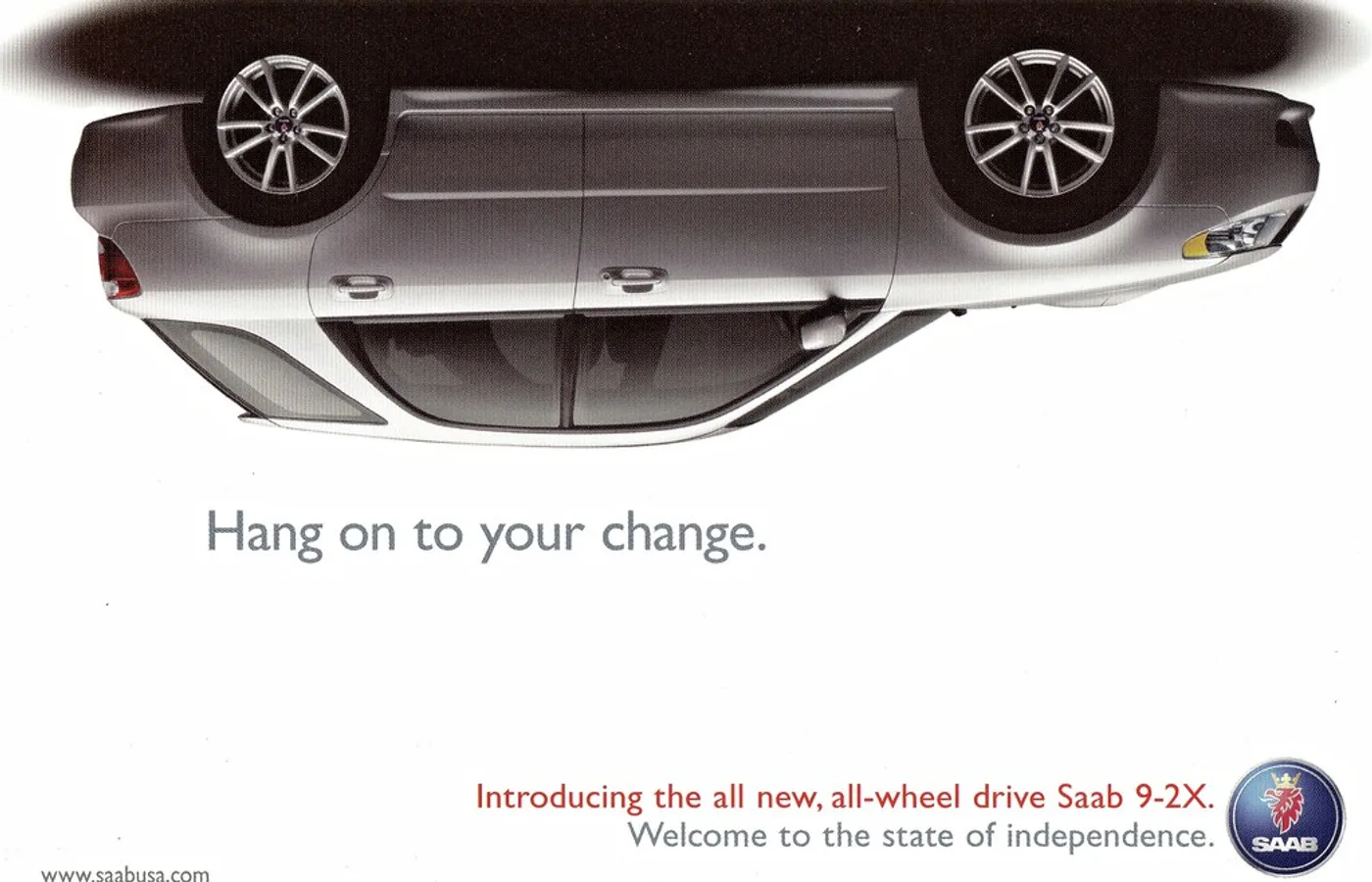 Saab 9-2X, vue extérieure du modèle