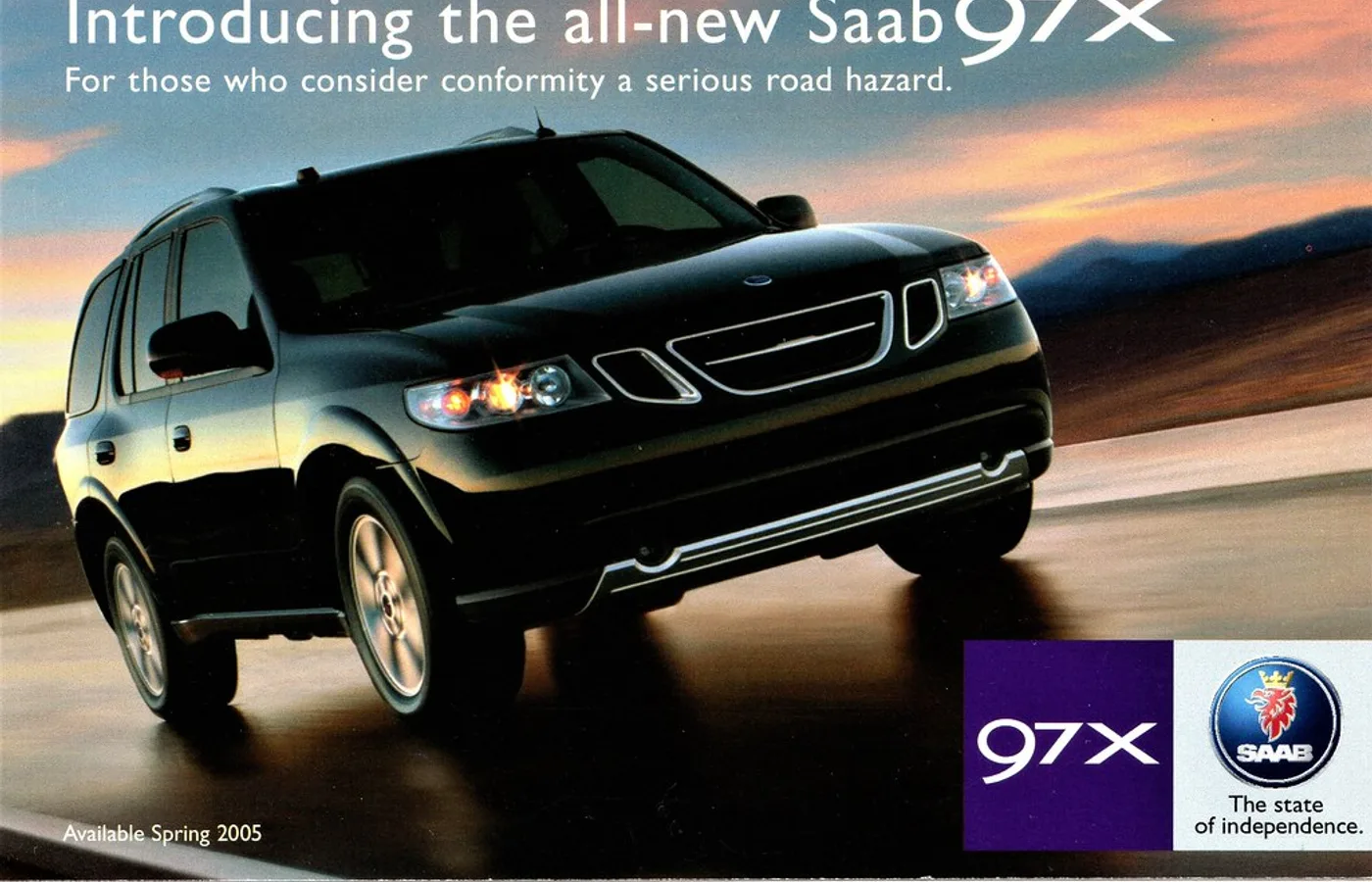 Saab 9-7X, vue extérieure du modèle