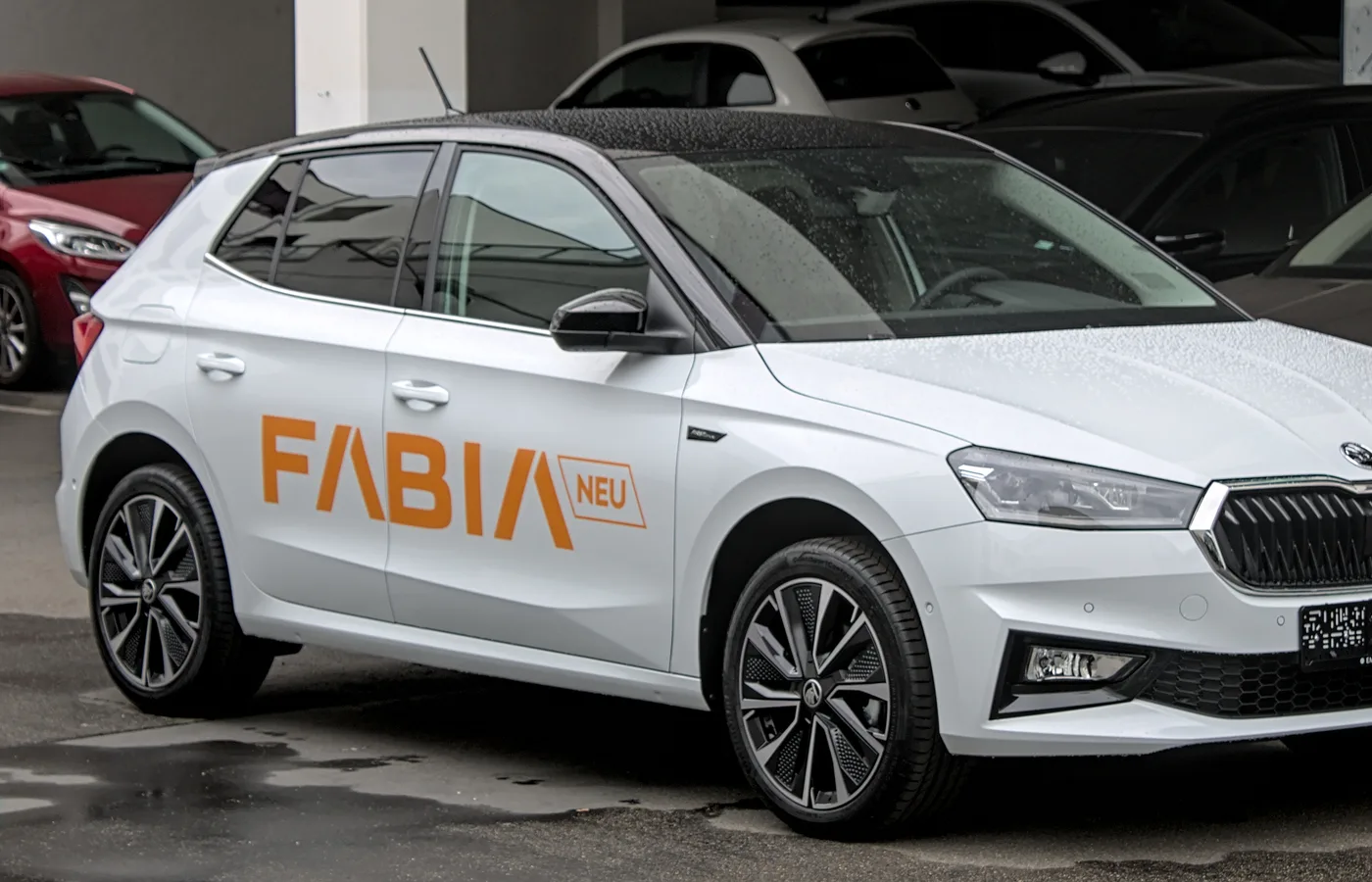 Skoda Fabia, vue extérieure du modèle
