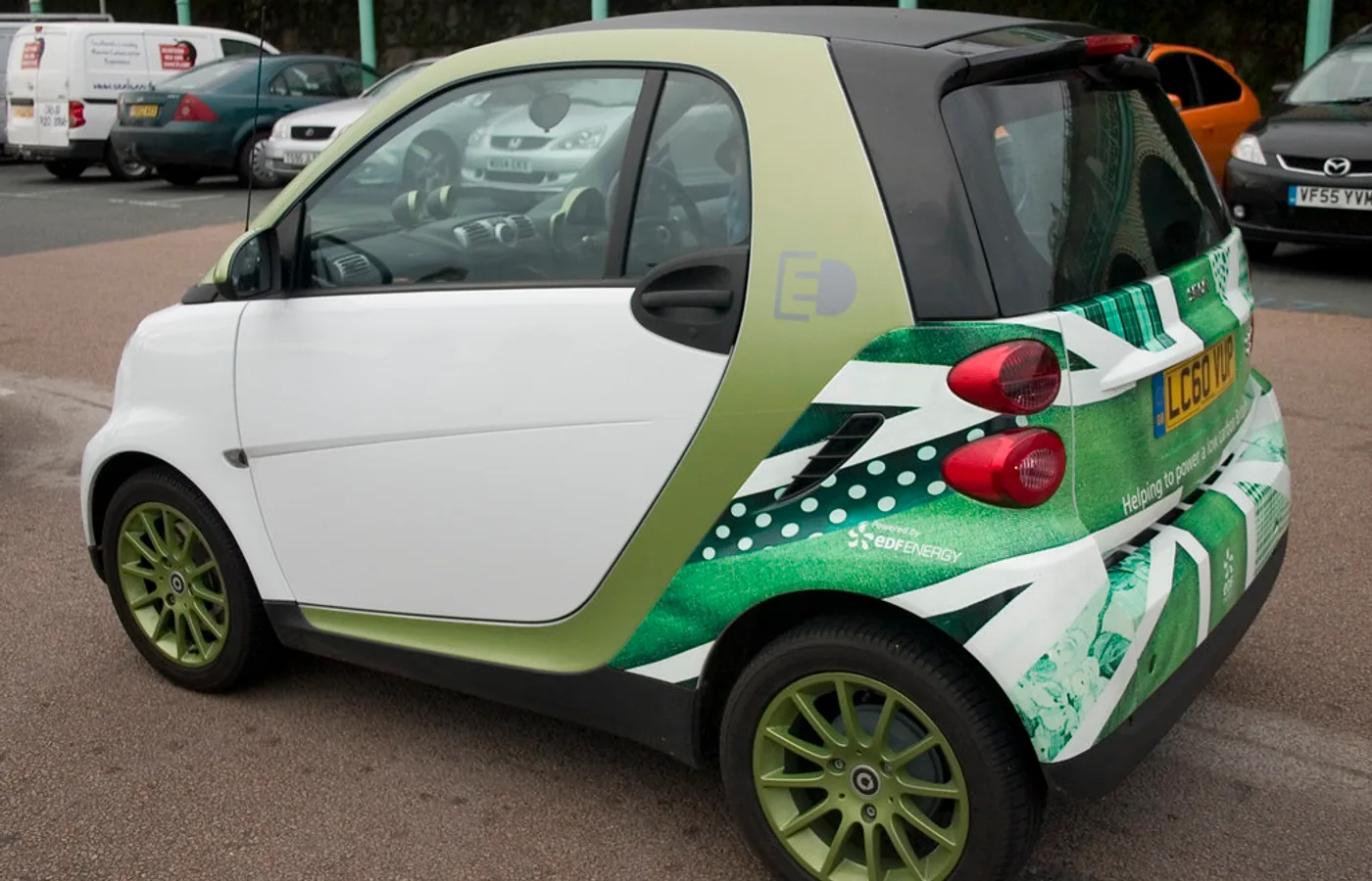 Smart ELECTRIC COUPE, vue extérieure du modèle