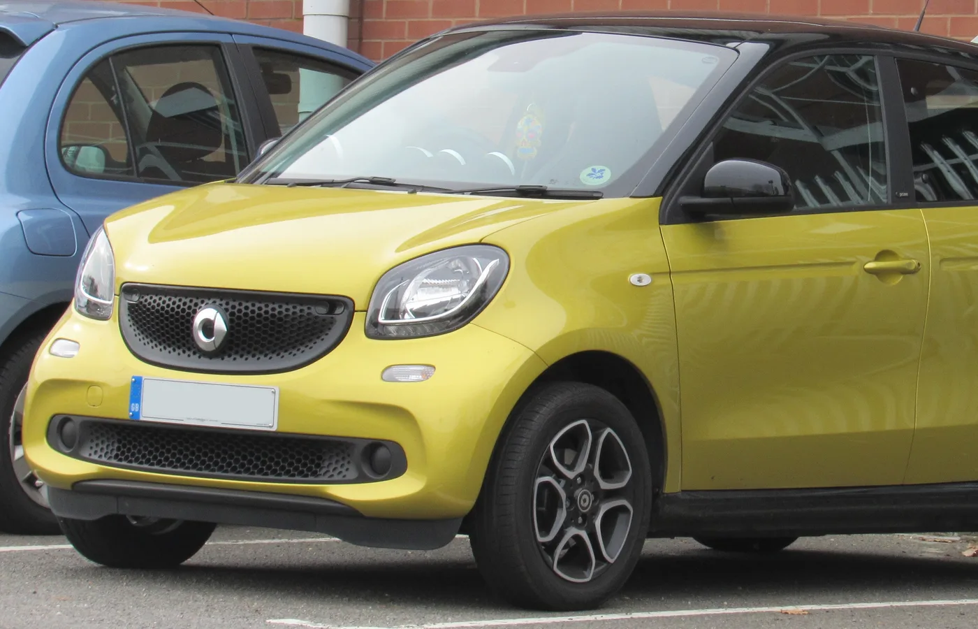 Smart Forfour, vue extérieure du modèle