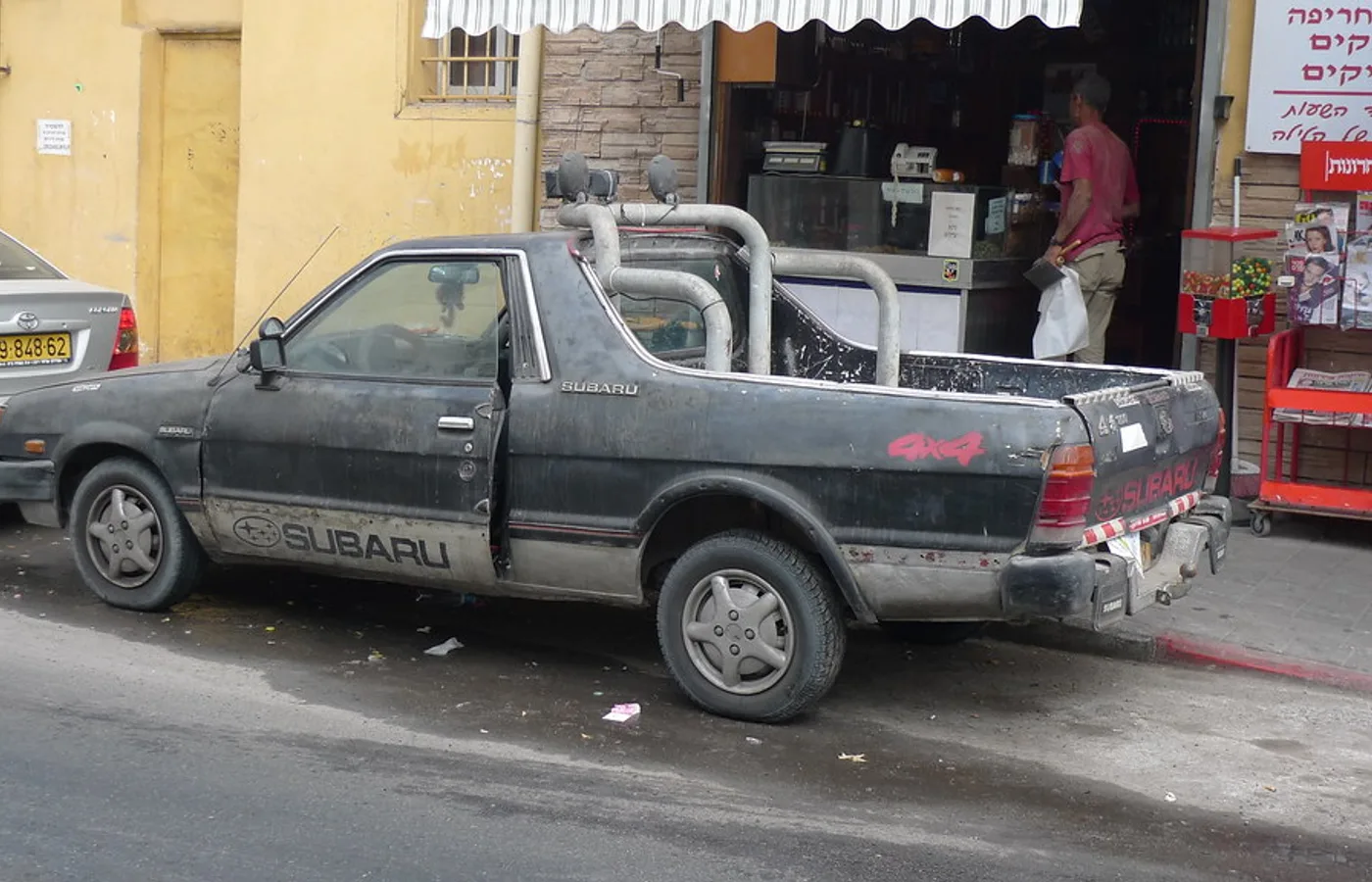 Subaru Brat, vue extérieure du modèle