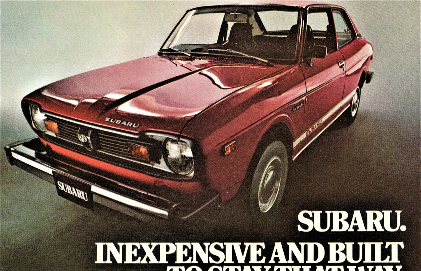 Subaru DL, vue extérieure du modèle