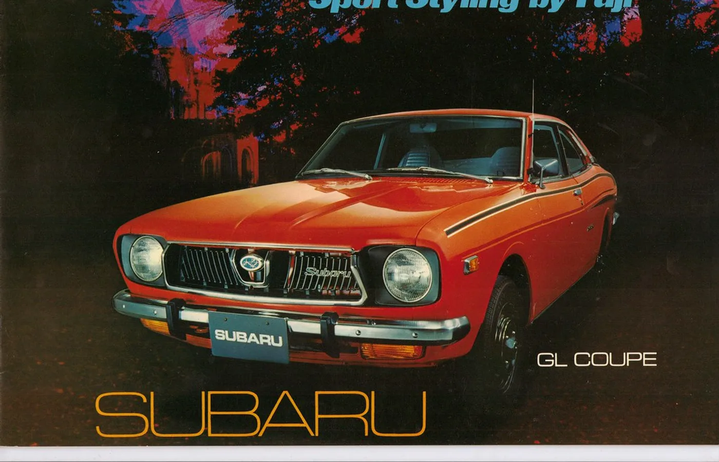 Subaru GL, vue extérieure du modèle