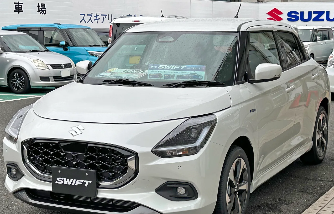 Suzuki Swift, vue extérieure du modèle