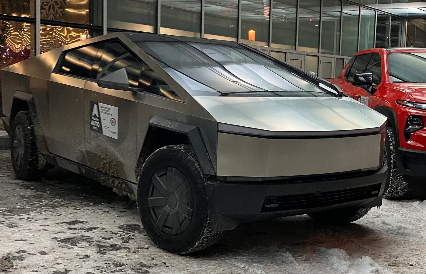 Tesla Cybertruck, vue extérieure du modèle