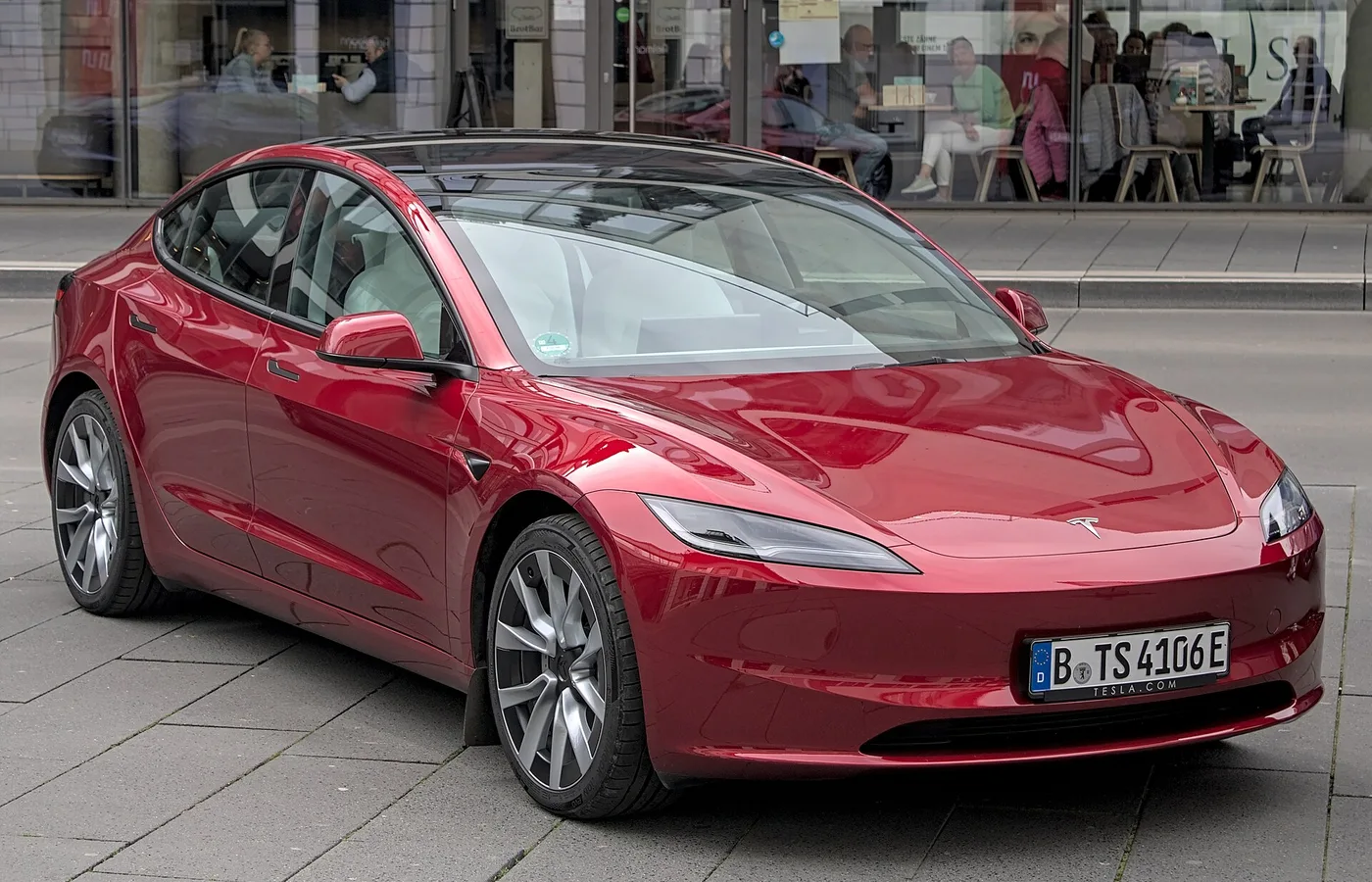 Tesla MODEL 3 (ALL VARIANTS), vue extérieure du modèle ou d'une variante proche