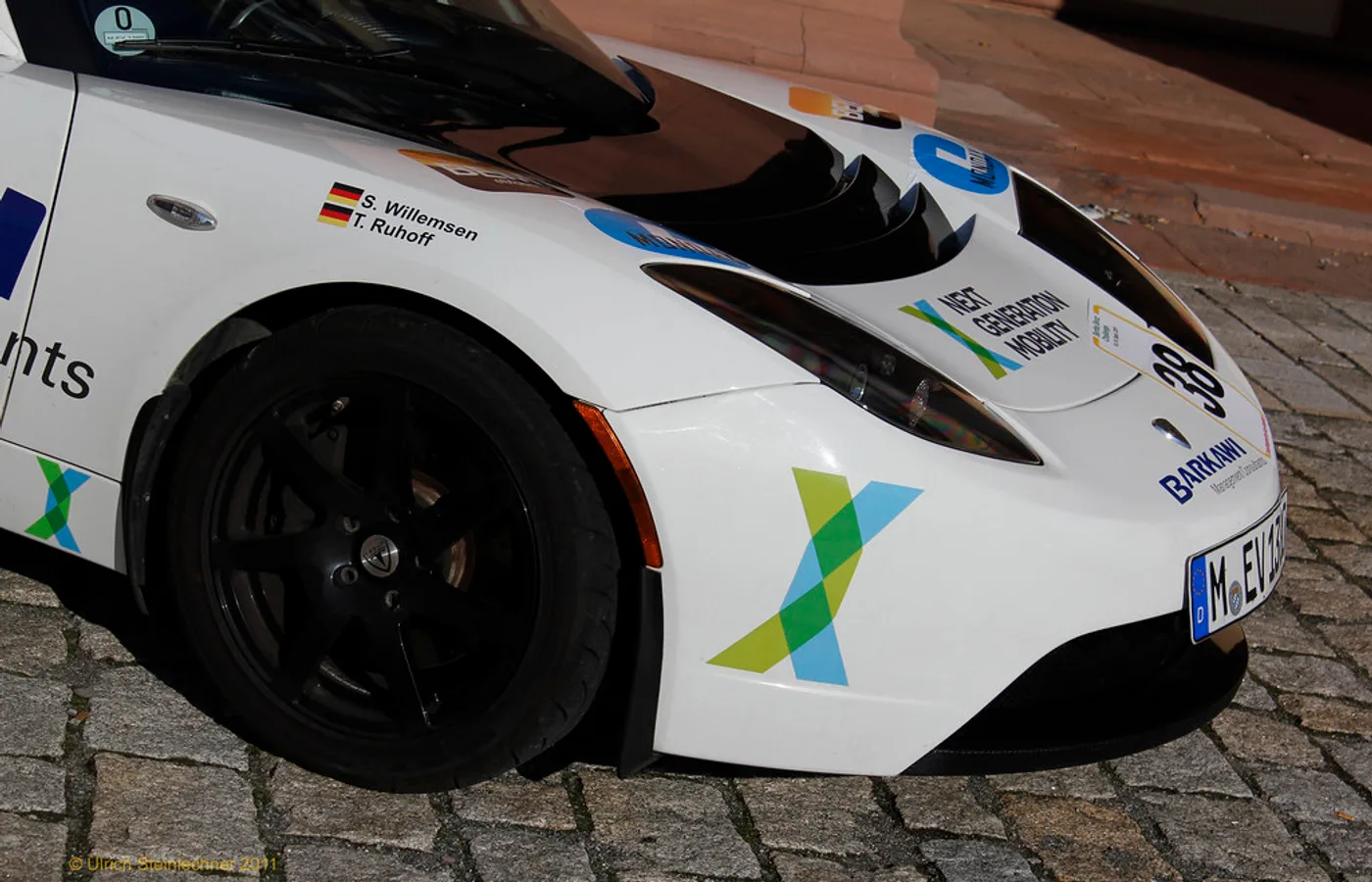 Tesla Roadster, vue extérieure du modèle