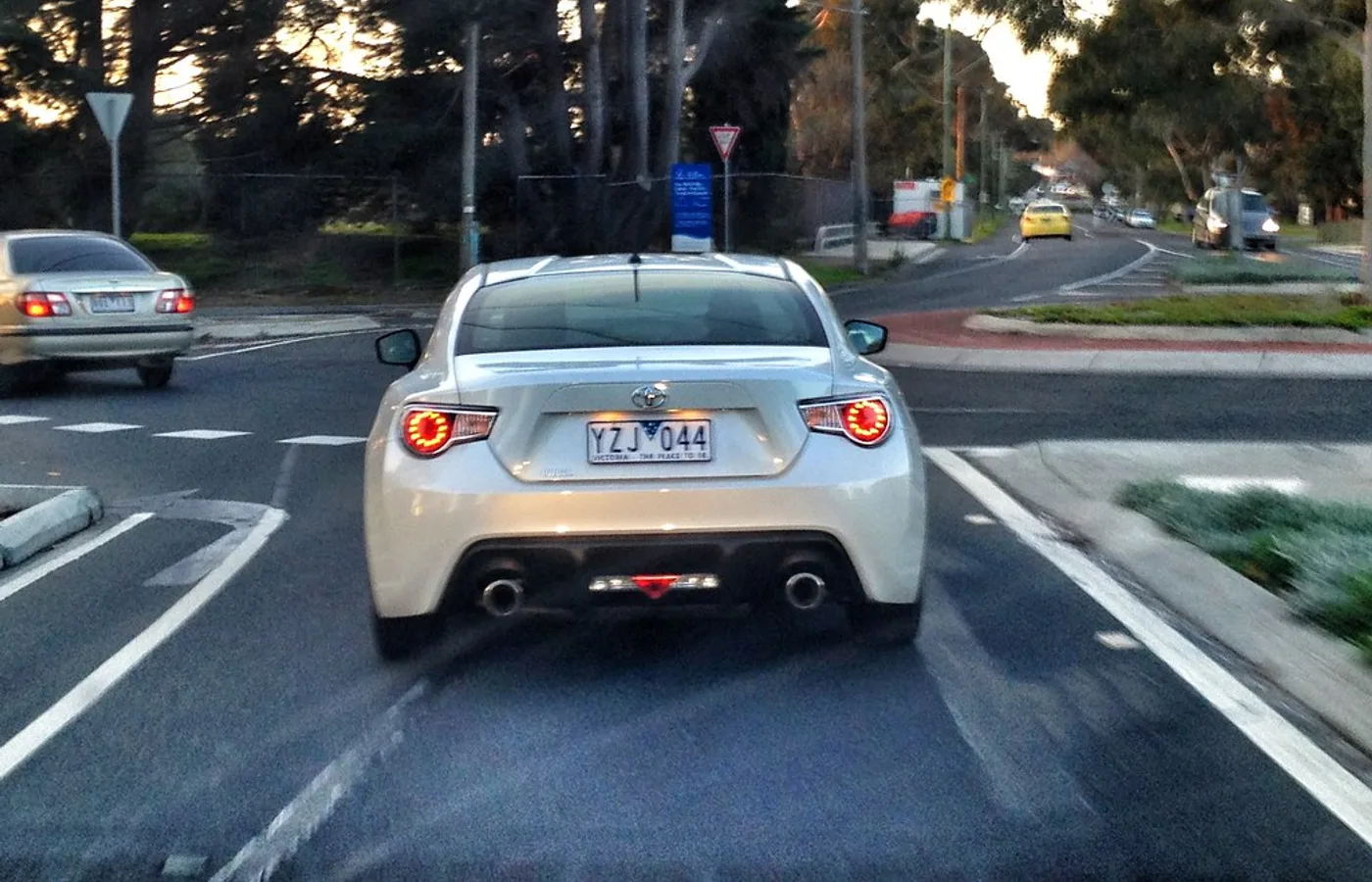 Toyota 86, vue extérieure du modèle