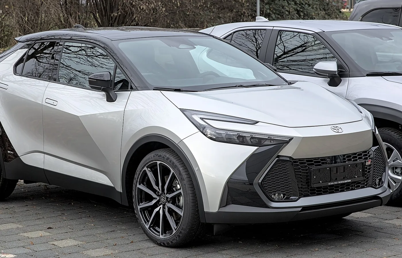Toyota C-HR, vue extérieure du modèle