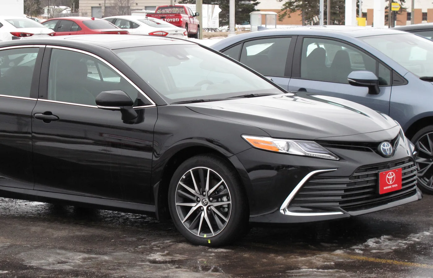Toyota Camry, vue extérieure du modèle