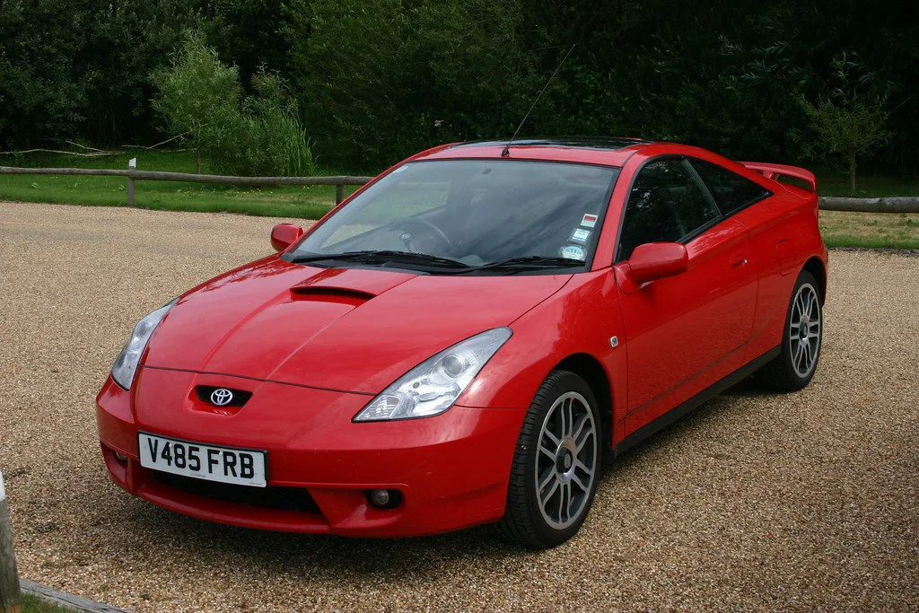 Toyota Celica, vue extérieure du modèle