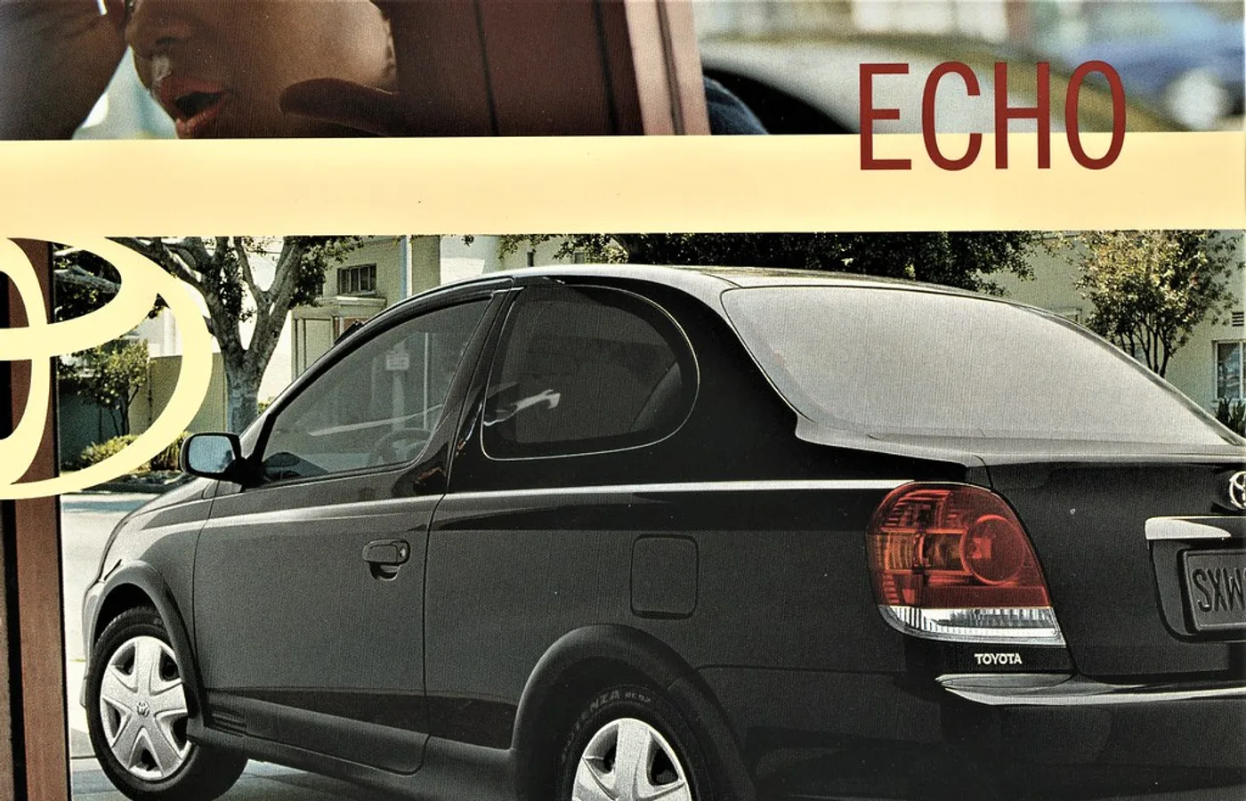 Toyota Echo, vue extérieure du modèle