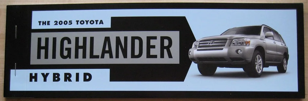 Toyota HIGHLANDER HYBRID, vue extérieure du modèle