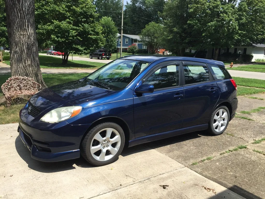 Toyota MATRIX, vue extérieure du modèle