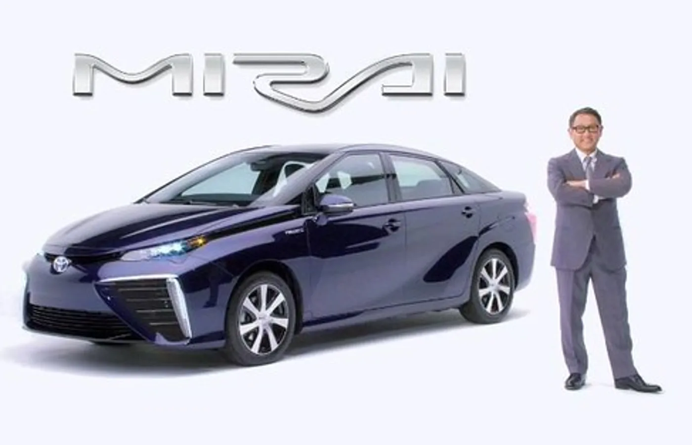 Toyota Mirai, vue extérieure du modèle