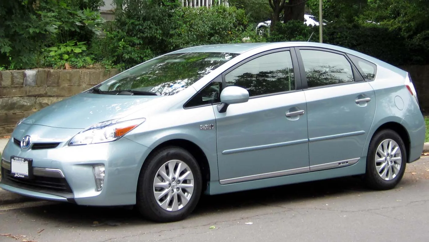 Toyota Prius, vue extérieure du modèle