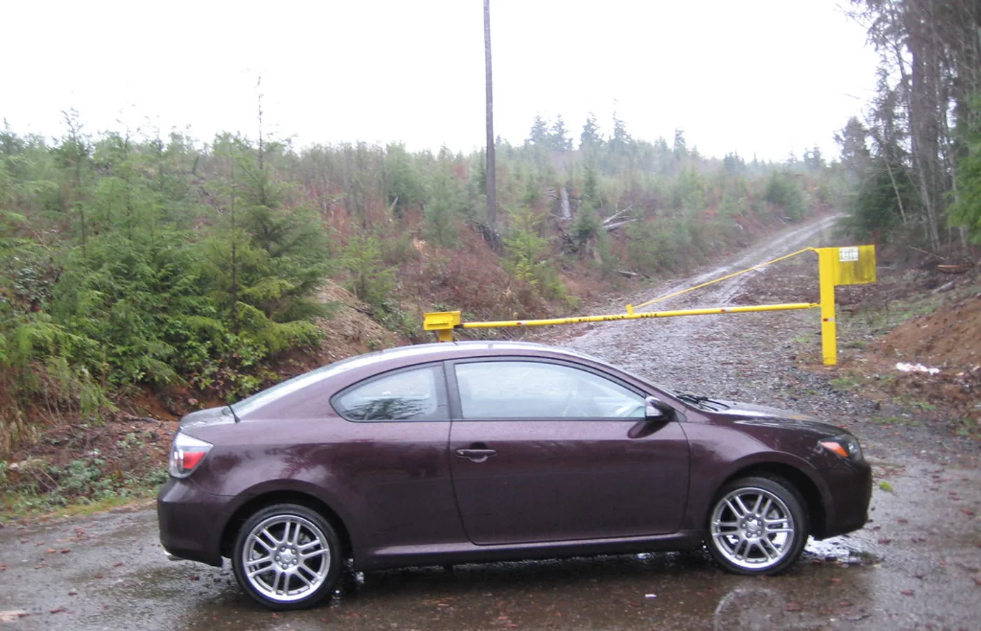 Toyota Scion tC, vue extérieure du modèle