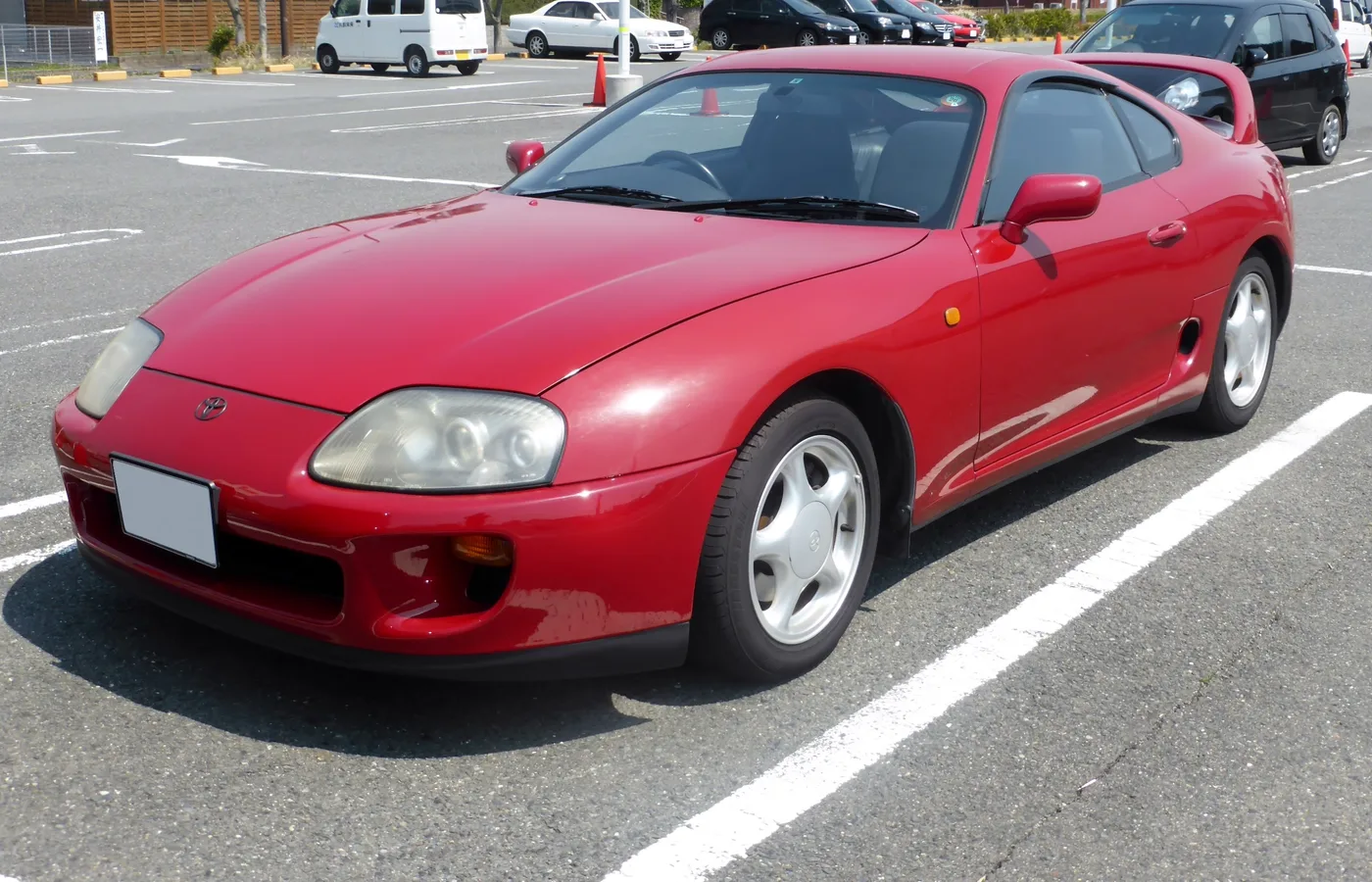 Toyota Supra, vue extérieure du modèle