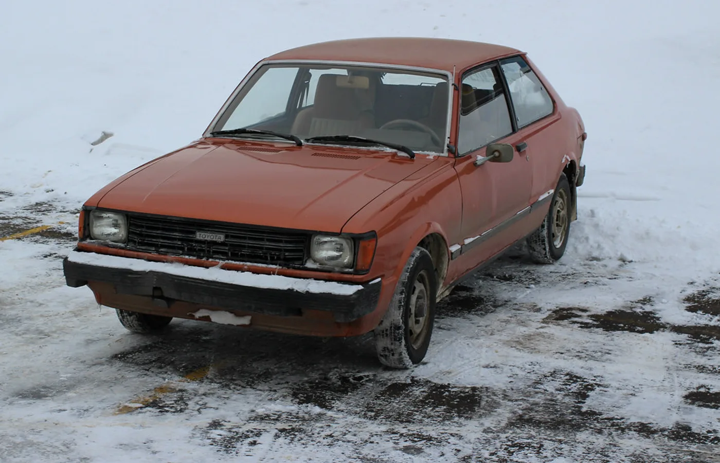 Toyota Tercel, vue extérieure du modèle