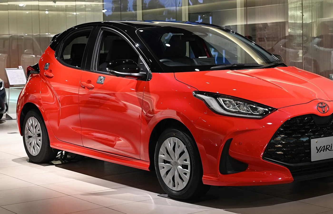 Toyota Yaris, vue extérieure du modèle