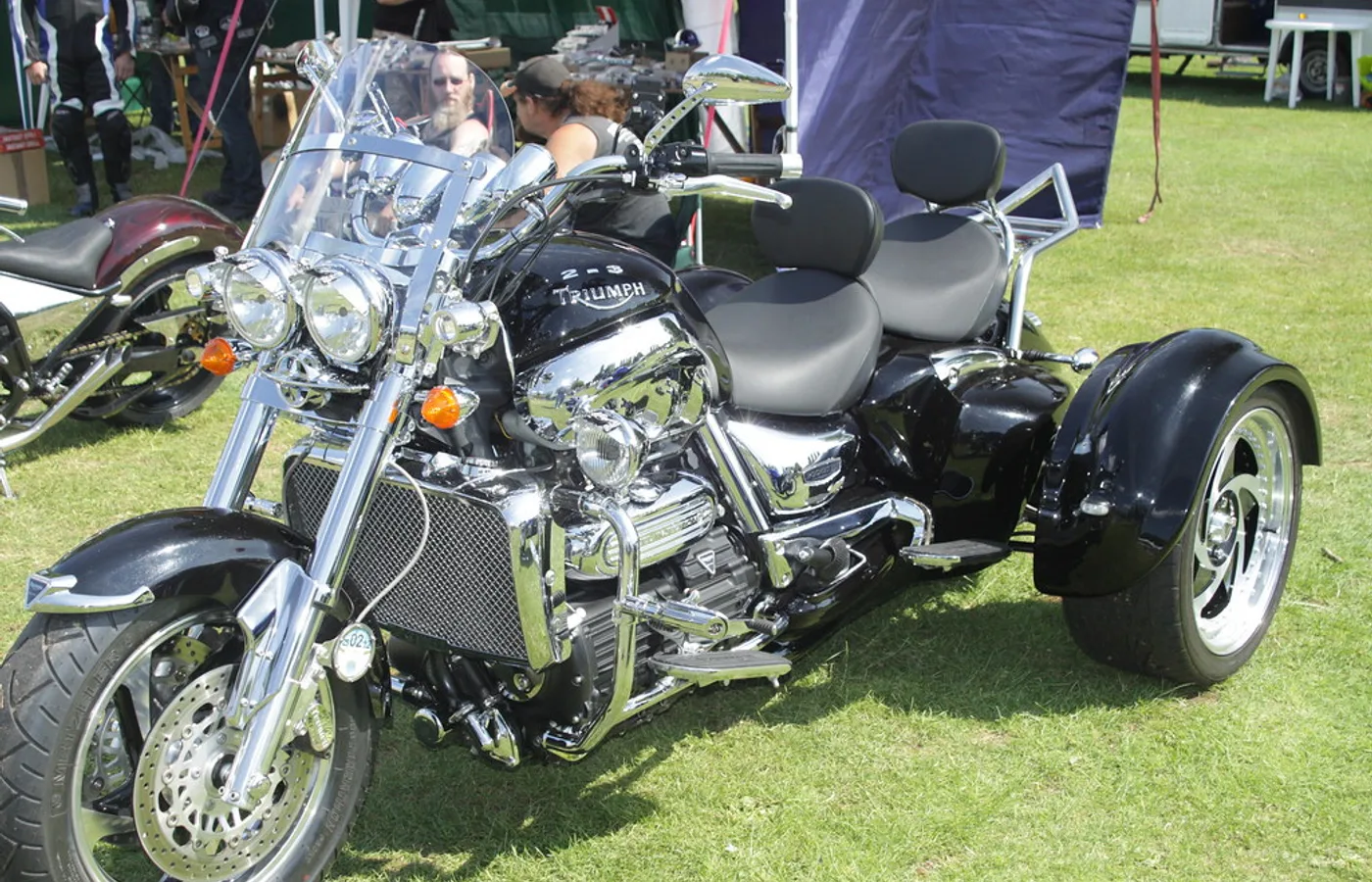 Triumph Rocket 3, vue extérieure du modèle