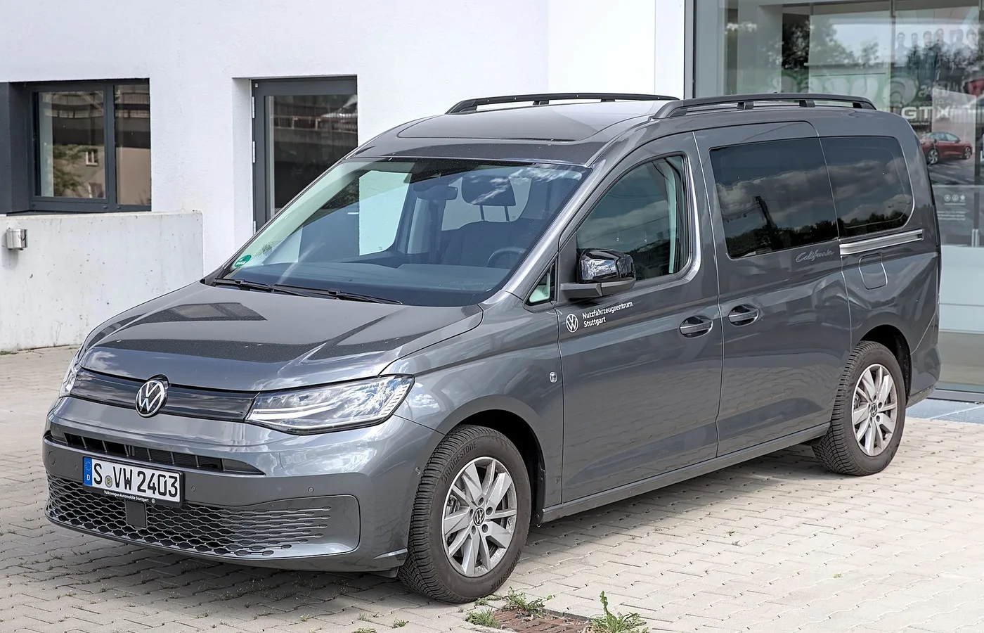 Volkswagen Caddy, vue extérieure du modèle